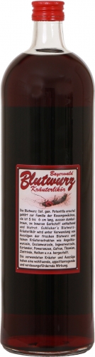 Bayerwald Blutwurz 51%vol. 1,00 L (NEU  Glasflasche)